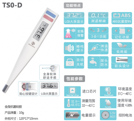 電子體溫計ts0-a2