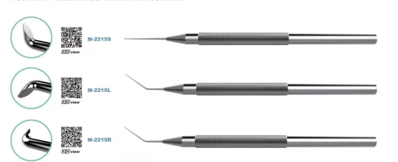 醫(yī)納密小梁切開(kāi)器型號(hào)：m-2215/規(guī)格：m-2215l，m-2215r，m-2215s